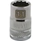 Dynamic 3/8" Drive, 11mm Metric Socket, 12 Points D009111 - alternate 1
